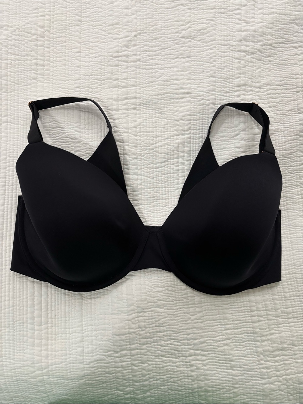 Soma Black Smooth Molded T-Shirt Bra Vanishing 360 Perfect Coverage 38DD